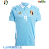 Camisa de time de futebol Bélgica Leandro Trossard #9 Replicas 2º Equipamento Europeu 2024 Manga Curta